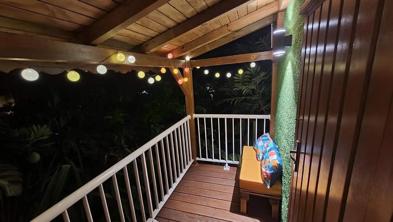 Appartement Kalinao - Bungalow Chic En Nature Les Abymes