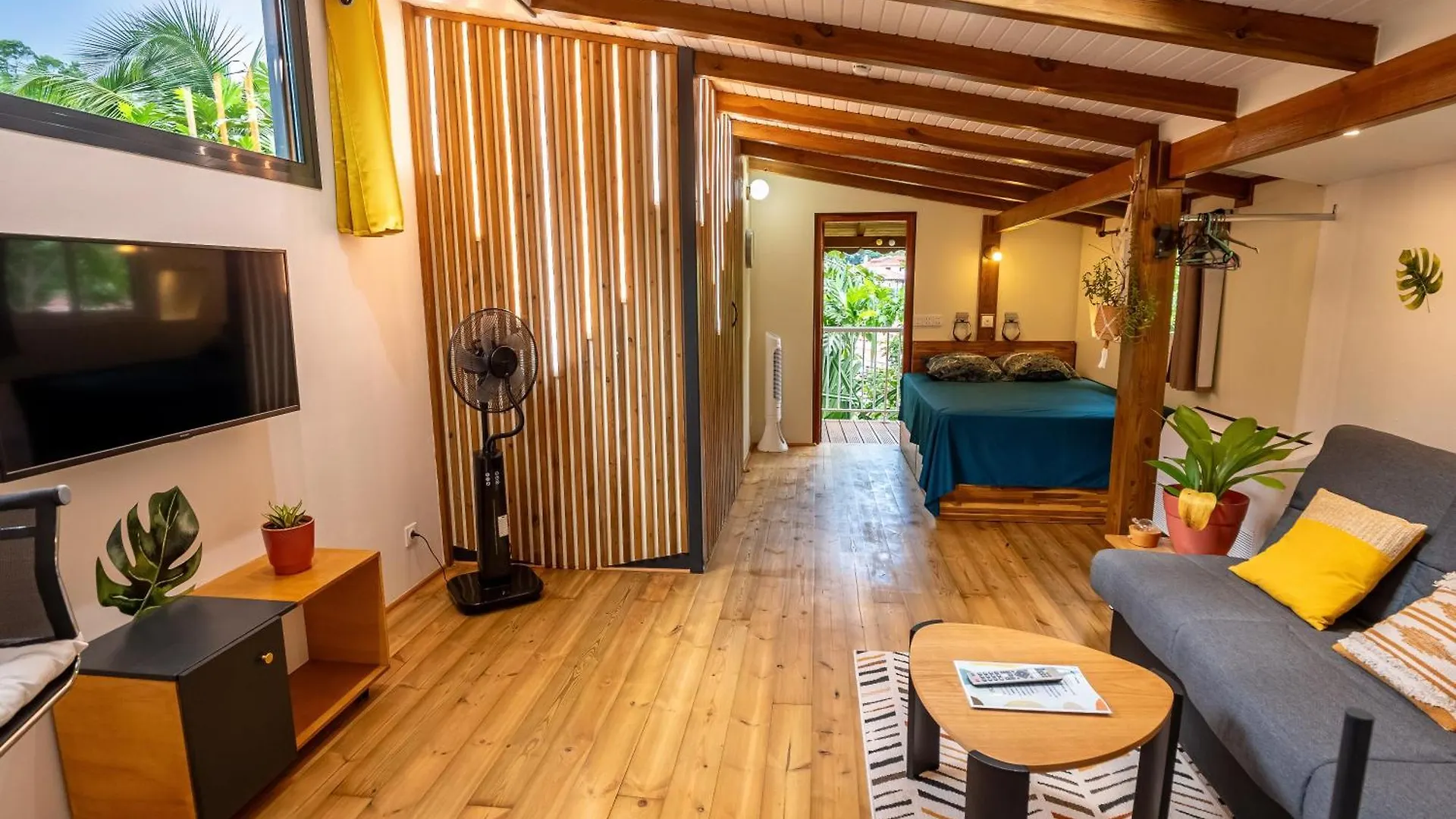 Daire Kalinao - Bungalow Chic En Nature Les Abymes Guadeloupe